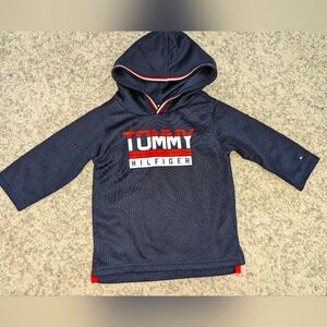 2/$22. 12 months Tommy Hilfiger hoodie.
